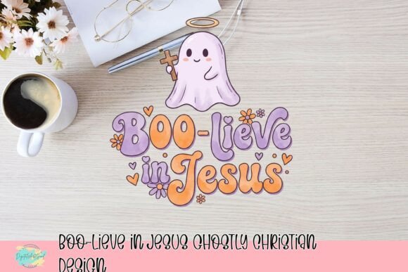 Boo-lieve in Jesus: A Ghostly Design for Faithful Festivities