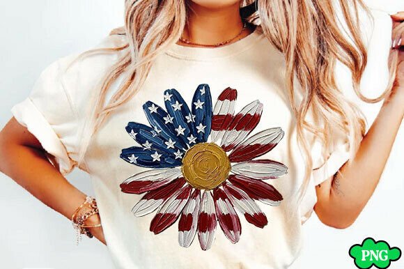 Celebrate Independence with a Festive Daisy Design