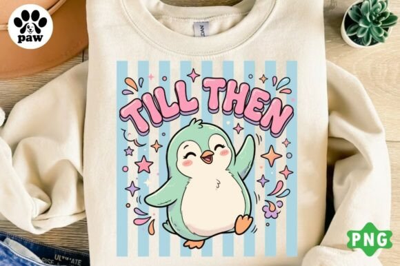 Cute Penguin PNG Design: Funny Retro Vibes for Your Creative Projects