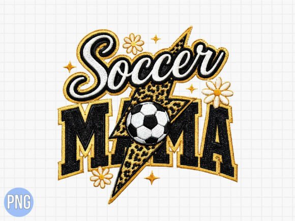 Retro Leopard Soccer Mama Design: Your Next Creative Go-To