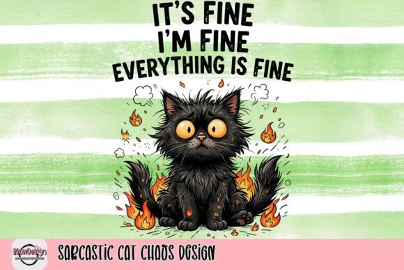 Sarcastic Cat Chaos Design: The Ultimate Mug for Your Morning Mood