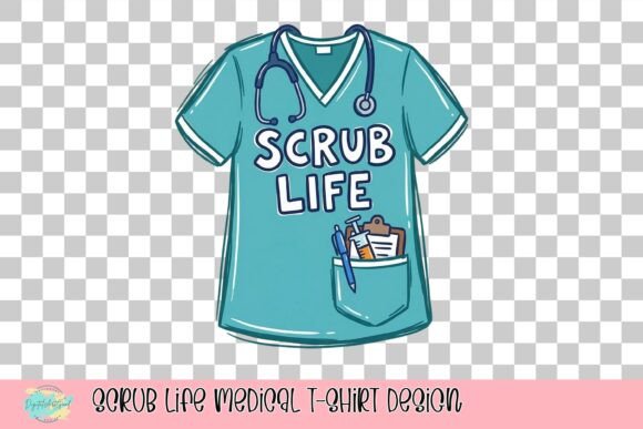 Scrub Life Medical T-Shirt Design: More Than Just a Graphic