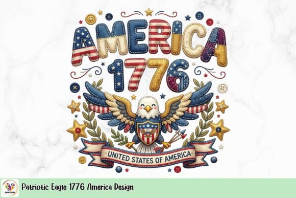Show Your American Spirit: A Bold Eagle Design for Every Project