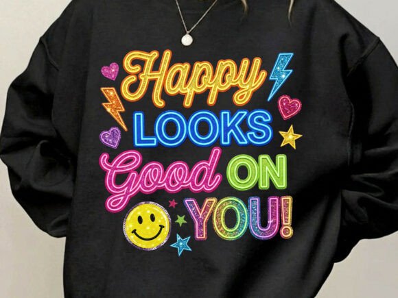 Spread Joy with Cute Positive Smile Mental Health T-Shirt Design