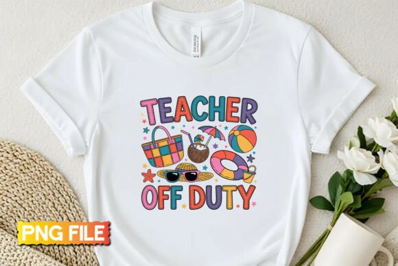 Teacher Off Duty Summer Club PNG: Your Ultimate Design Asset