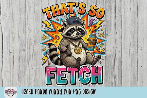 Trash Panda Funny Pun PNG: A Hilarious Design Asset
